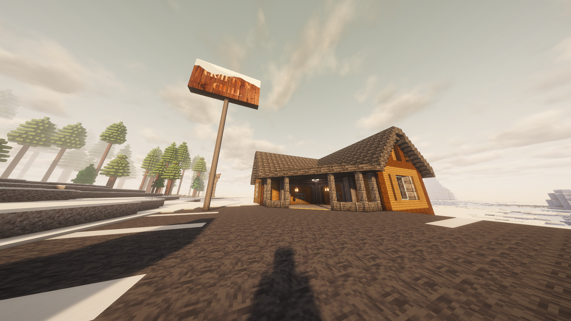the tavern/new crafting hall